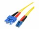 STARTECH .com 4m Fiber Optic Cable - Single-Mode Duplex 9/125