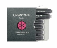 Caran d'Ache Tintenpatrone 8021.080 Divine Pink 6 Stück, Ausverkauft