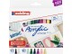 edding Acrylmarker Starter Set 8-teilig, Oberfläche: Leinwand