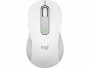 Logitech Maus Signature M650 L Weiss, Maus-Typ: Mobile, Maus