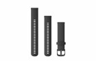 GARMIN Schnellwechsel-Armband 20 mm, Silikon, Farbe: Schwarz
