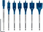 Bosch Professional Flachfräsbohrer-Set Expert Self Cut Speed, 7-teilig, Set