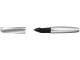 Pelikan Rollerball Twist R457 Silber, Rechts/Linkshänder