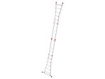 Hailo Teleskopleiter 4 x 6 Sprossen, Höhe: 586 cm