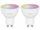 hombli Leuchtmittel GU10 (4.5W) RGB + CCT 1+1 Pack