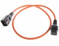 IEC LOCK IECLock Netzkabel 3.0m orange,