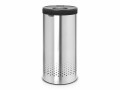 Brabantia Wäschesammler Wäschebox mit Deckel, Detailfarbe: Silber