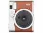 FUJIFILM Fotokamera Instax Mini 90 Neo classic Braun, Detailfarbe