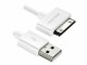 deleyCON USB 2.0-Kabel USB A - Apple Dock
