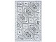 Esschert Design Esschert Design Teppich Diamant