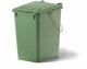 Verwo Komposteimer Mit Deckel 10 l, Grün, Fassungsvermögen: 10