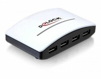 DeLock USB-Hub 61762 USB 3.0 - 4x Typ-A, Stromversorgung