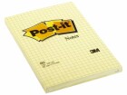 Post-it 3M Notizzettel Post-it 10.2 cm x 15.2 cm, Gelb