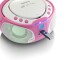 Bild 1 Lenco Radio/CD-Player SCD-650 Pink, Radio Tuner: FM