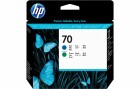 HP Inc. HP Druckkopf Nr. 70 (C9408A) Blue/Green, Druckleistung Seiten