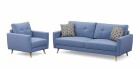 Sofa Set MANDY blau