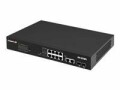 Edimax Pro PoE+ Switch GS-5210PL 12 Port, SFP Anschlüsse: 2