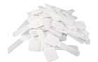 Label-the-cable Klettkabelhalter WALL STRAPS 3 x 9 cm Weiss