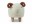 Bild 1 zoosy Kinderhocker Schaf Berta Weiss, Produkttyp: Hocker