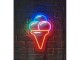 Vegas Lights LED Dekolicht Neon Sign Eis 24 x 36