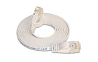 SLIM Slimpatchkabel RJ-45 - RJ-45, Cat 6, UTP, 2