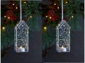 Sirius Hänger Romantic Haus, 2er Set, 18 cm, Betriebsart