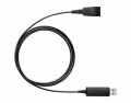 Jabra Adapter Link 230 USB-A - QD, Adaptertyp: Adapter