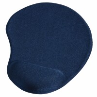 Hama Mousepad 54780 Ergonomic blau, Kein Rückgaberecht