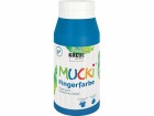 Kreul Fingerfarbe Kreul Mucki 750 ml, Blau, Art: Fingerfarbe