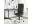 Bild 9 Songmics Bürostuhl mit Polsterrücken und Armlehnen, Schwarz