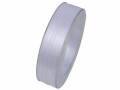 GOLDINA Satinband 10 mm x 25 m, Weiss, 1