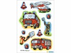 Herma Stickers Motivsticker Feuerwehr, 3 Blatt, Motiv: Feuerwehr