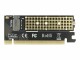 Bild 7 DeLock PCIe x16 ? M.2, NVMe, Key M, Datenanschluss