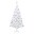 Bild 0 vidaXL Künstlicher Weihnachtsbaum mit Beleuchtung & Kugeln Weiß 240 cm