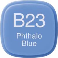 COPIC Marker Classic 2007575 B23 - Phthalo Blue, Kein