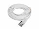 Bild 2 SLIM Slimpatchkabel RJ-45 - RJ-45, Cat 6, STP, 0.1