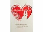 ABC Hochzeitskarte Rotes Herz