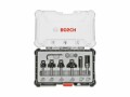 Bosch Professional Fräserset 6-mm-Schaft, 6-teilig, Zubehörtyp: Fräser, Set
