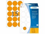 HERMA - Paper - permanent self-adhesive - orange