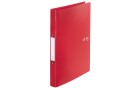 VON Ringbuch A4, 3 cm, Rot, Papierformat: A4, Anzahl Ringe: 2