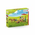 Schleich Spielfigurenset Farm World Mobiler Farm Stand