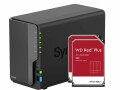 Synology NAS DiskStation DS224+ 2-bay WD Red Plus 16