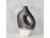 Image 1 Boltze Vase Lamuna 26 cm, Schwarz/Weiss, Höhe: 26 cm
