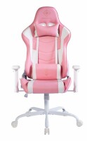 DELTACO Gaming Chair, Pink GAM-096-P PCH80 PU-leather,iron frame