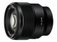 Sony SEL85F18 - Telephoto lens - 85 mm - f/1.8 FE - Sony E-mount