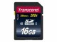 TRANSCEND SDHC Card 16GB Premium 200x - TS16GSDHC (UHS-I, U1) - 1 Stück