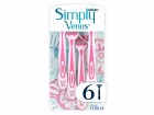 Gillette Venus Einwegrasierer Simply Venus 3 6 Stück, Einweg Rasierer