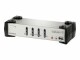 ATEN Technology ATEN CS1734B KVM Switch VGA, PS/2+USB, Audio, USB-Hub, 4 Ports