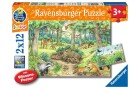 Ravensburger Kleinkinder Puzzle WWW Tiere im Wald und auf