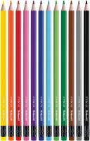 PELIKAN Buntstifte mit Radierer 700689 12 Farben, Kein